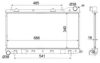 NRF 53595 Radiator, engine cooling